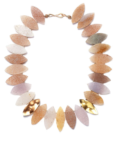 Multi-Colored Druzy Quartz Necklace