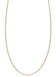 Cable Chain in 18kt Gold - 1mm