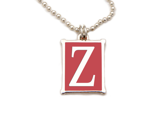 The Alphabet Collection™ Sterling Silver Charm - Nantucket Red