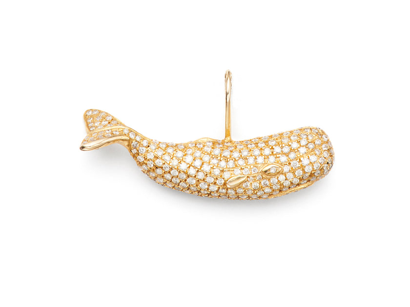 Nantucket Whale Charms in 18kt Gold