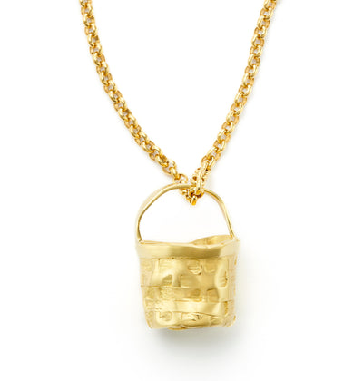Nantucket "Anti-Basket" Pendant in 18kt Gold