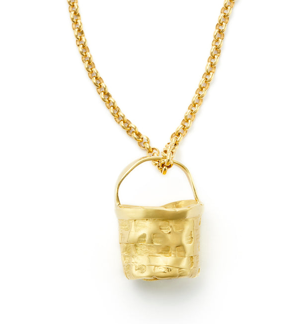 Nantucket "Anti-Basket" Pendant in 18kt Gold