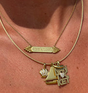 Nantucket Pendant set with Diamonds