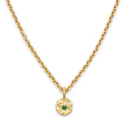 The “Seaquin” Collection Charm with Diamond in 18kt Gold