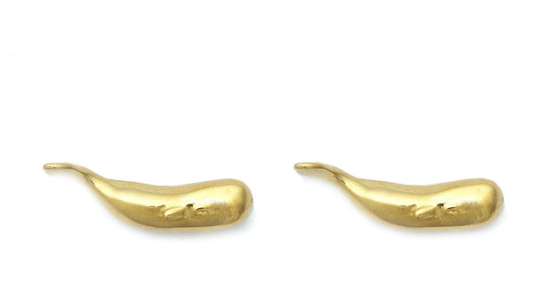 Mini Moby Earrings in 18kt Gold