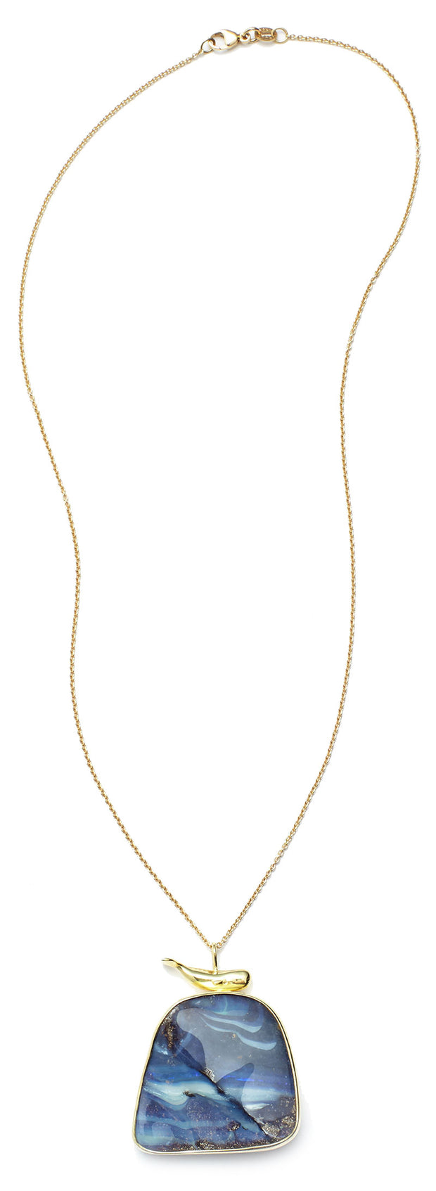 Nantucket Nocturne Opal Pendant