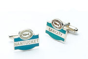 Nantucket Cufflinks from the Nantucket Sign Collection™ in Sterling Silver
