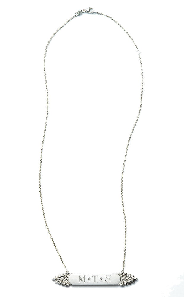 The Quarterboard Necklace™ in Sterling Silver
