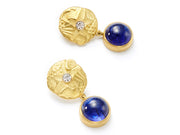 18kt Gold and Tanzanite “Star and Sea” Earrings