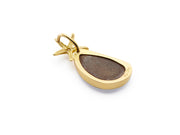 Boulder Opal with Diamond Starfish Pendant