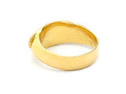 The Deco Signet Ring in 18kt Gold