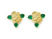 Emerald Cloud Earrings