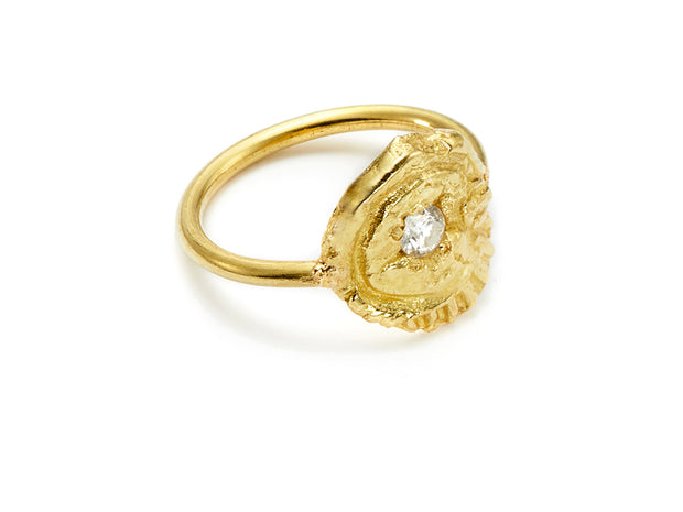 18kt Gold “Sea Star” Ring