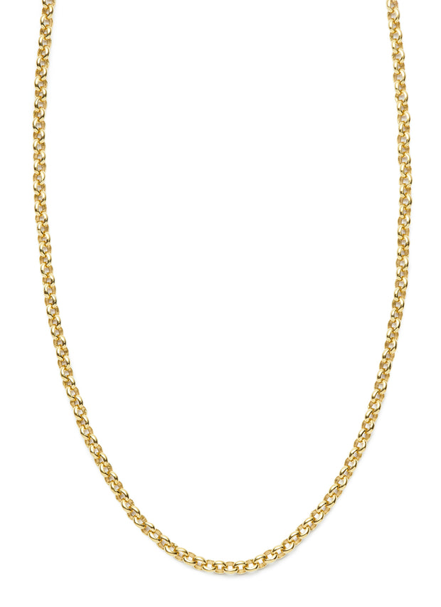 Rolo Chain in 18kt Gold