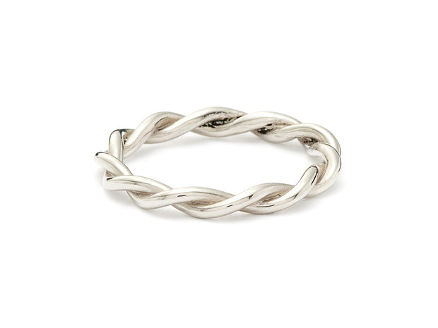 Twists - Twisted Bands in 18kt Gold variations and Sterling Silver