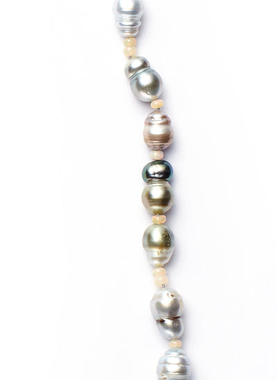 20 Multi Color Freshwater Pearl necklace w/ 14K Clasp – Kimberly's Diamond  Corner