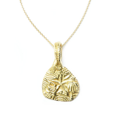 The Beach Pendant in 18kt Gold