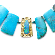 Australian Boulder Opal Clasp